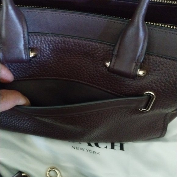 Leather Coach bag - Picture 5 of 7